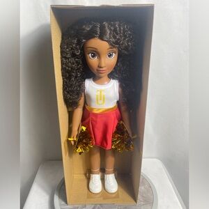 HBCYou Tuskegee Cheer Captain Doll Purpose Toys 18” Brand New Boxed